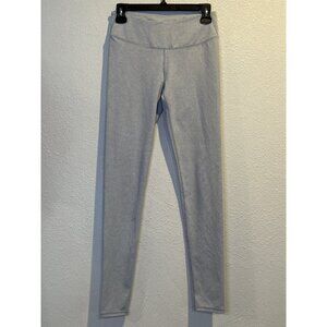 FABLETICS (XS) Gray Striped Pull On Leggings Yoga Athletic Pants